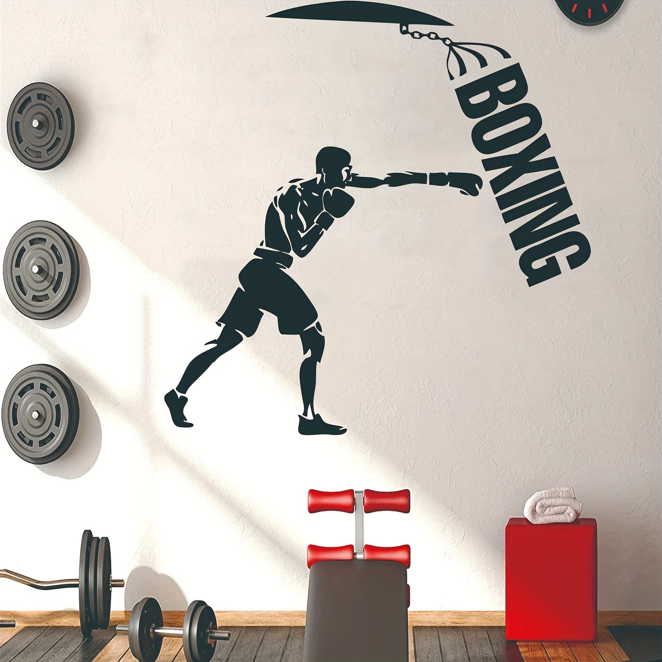 Boxing Gym Training, Sport, Car Stickers Wall Sticker Vinyl - Inspire  Uplift
