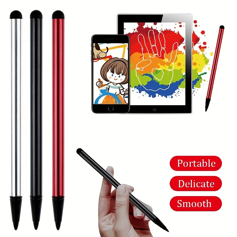 Acquista Penna stilo universale 2 in 1 per tablet mobile Android ios  telefono accessori iPad penna touch schermo capacitivo per tablet da  disegno