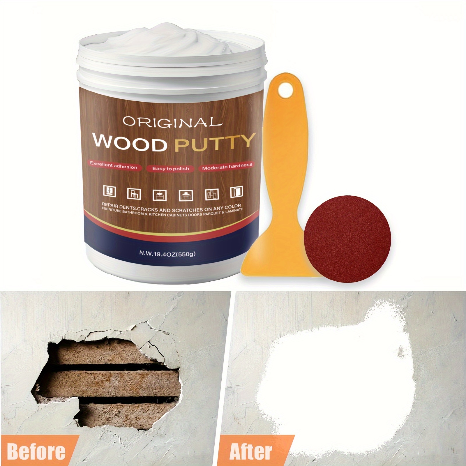  Weglau Wood Glue, Wood Adhesive,Instantly Strong  Adhesive,Suitable for Wood, Oak, Wooden Craft, Wooden Product, Wood  Edge,Paper, etc. - 20g : Arts, Crafts & Sewing