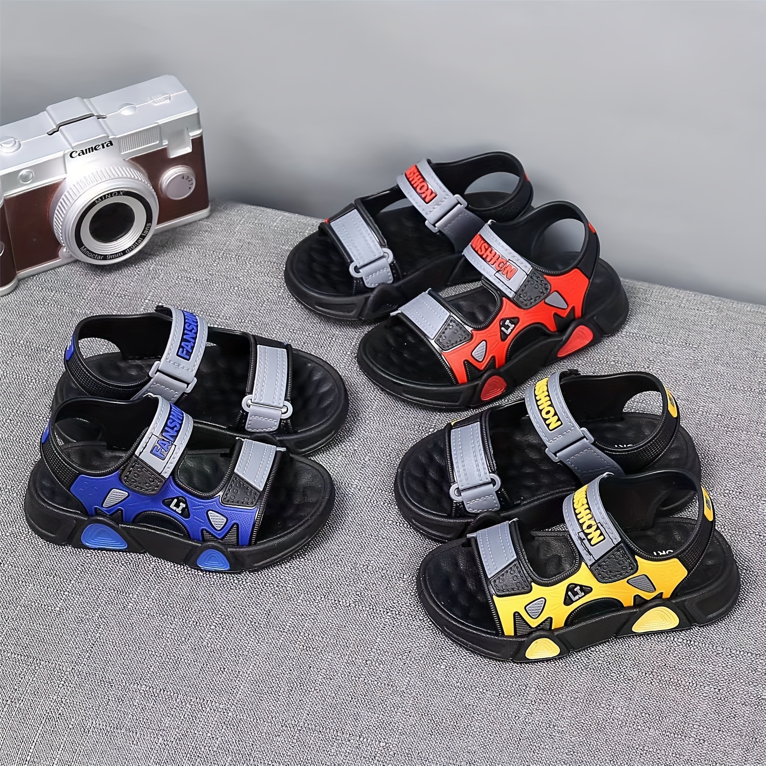 Trendy Cartoon Breathable Open Toe Sandals Boys - Temu