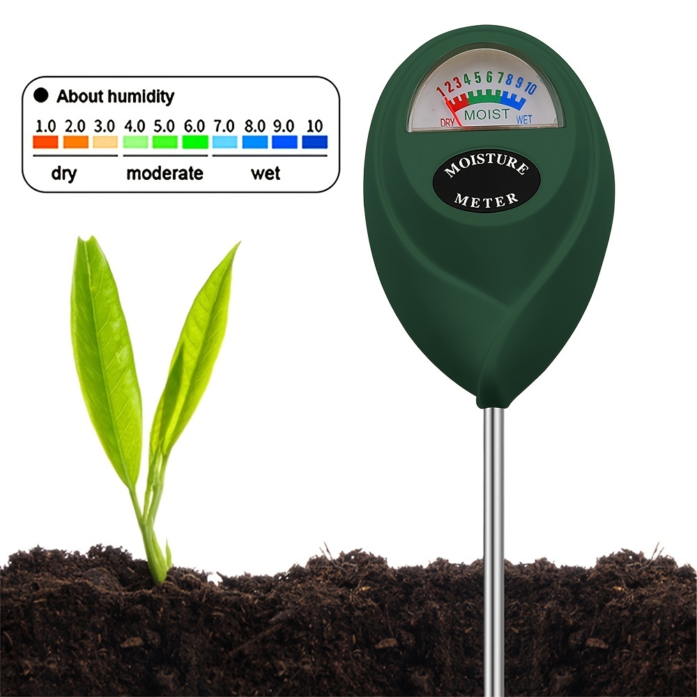 Soil Hygrometer Home Gardening Portable Plastic Probe Watering