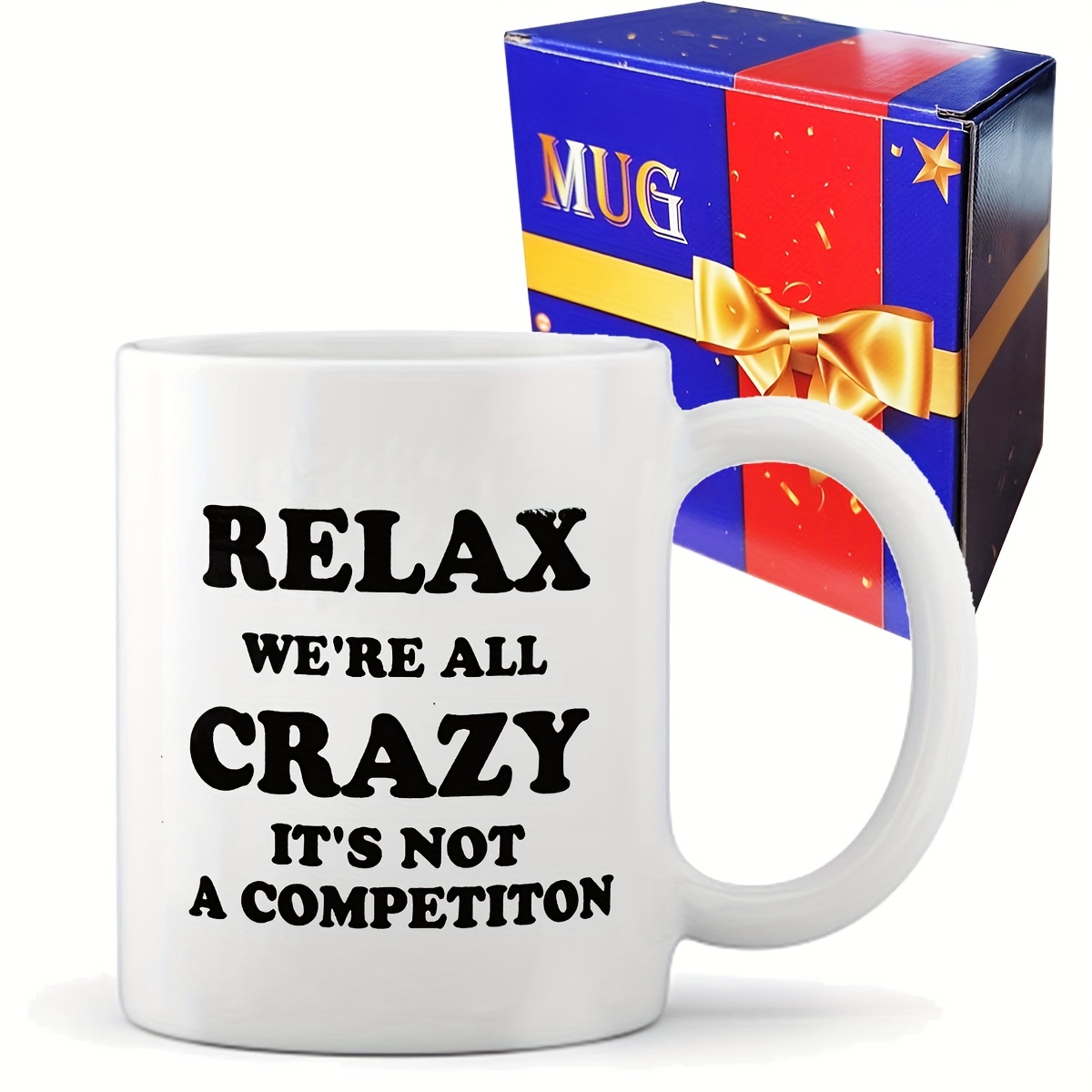 Funny Coffee Mug, Birthday Gift for Work Coffee Cup, Coworker Gag