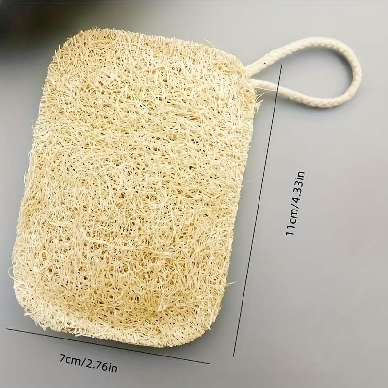 1pc/4pcs, Panno Per La Pulizia In Fibra Di Luffa Naturale, Panno Per La  Pulizia Antiaderente In Sacchetto Di Piante Per Lavare I Piatti, Spugna Di