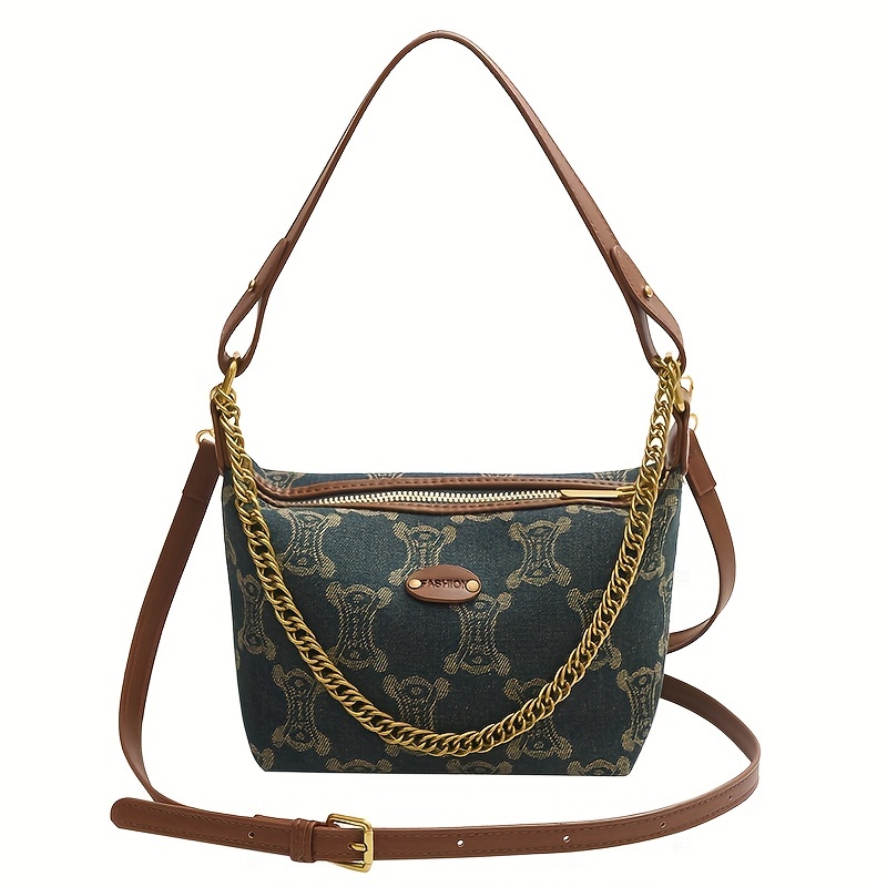 Vintage Crossbody Bag, Retro Shoulder Bag, Women's Fashion Handbag & Purse  - Temu
