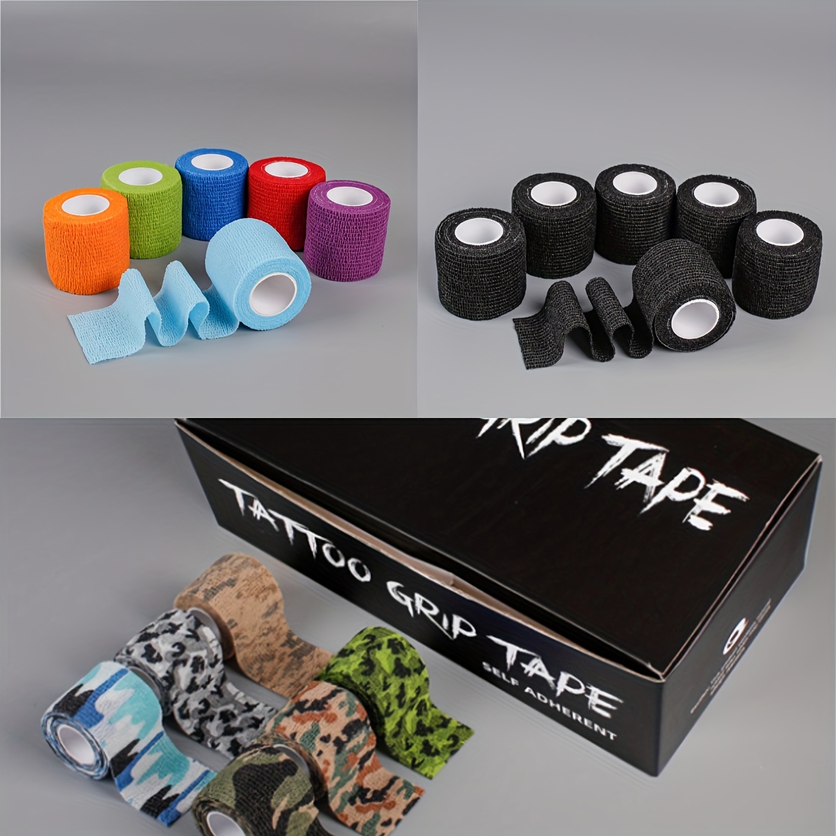 Disposable Tattoo Tape Tattoo Handle Straps Elastic Sports - Temu