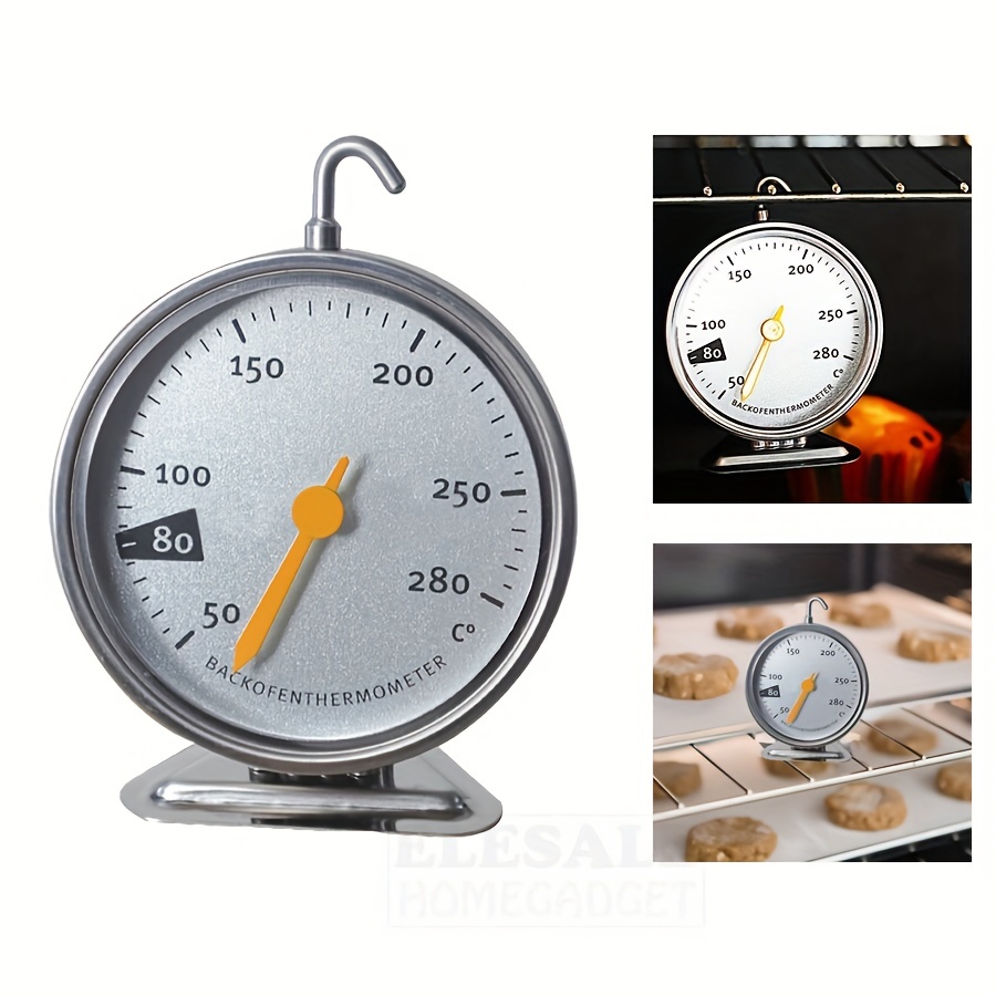1pc Oven Thermometers, Baking High-temperature Resistant Metal