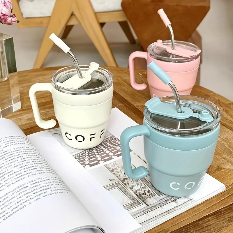 Insulated Coffee Mug Coffee Cup with Lid - Thermos Travel Coffee