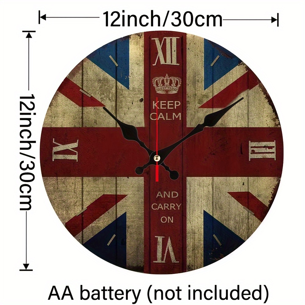 1pc Orologio Da Parete Home State Map Country Western, Rustico Stati Uniti  West Virginia Orologi A Batteria In Legno, Silenzioso Non Ticchettante