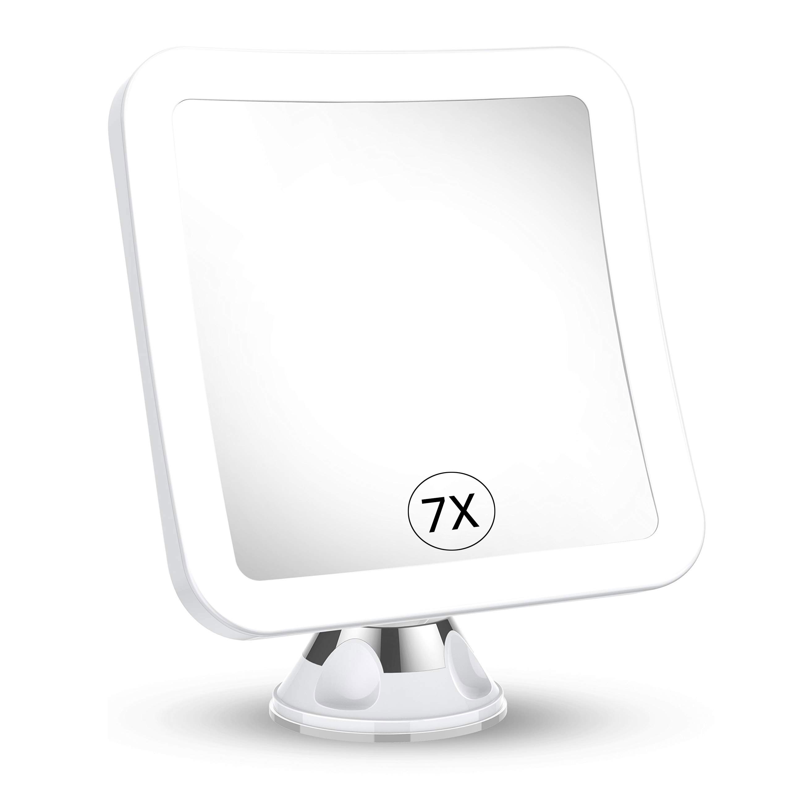7x Magnifying Lighted Makeup Mirror