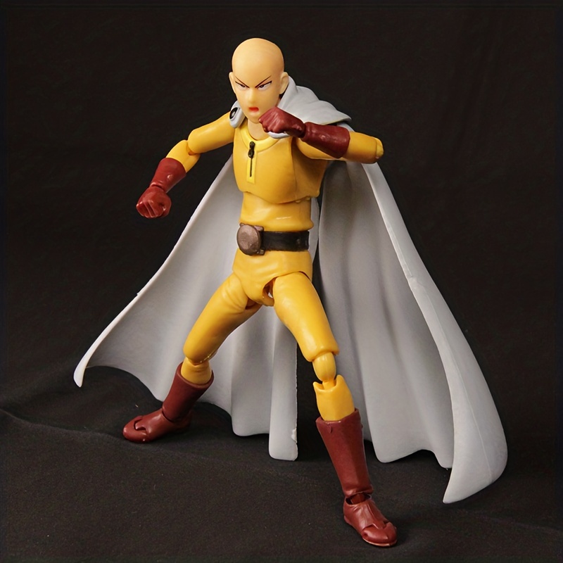 One Punch Man Anime Saitama Action Figure Figma 310 Collection Model Toys  Gift