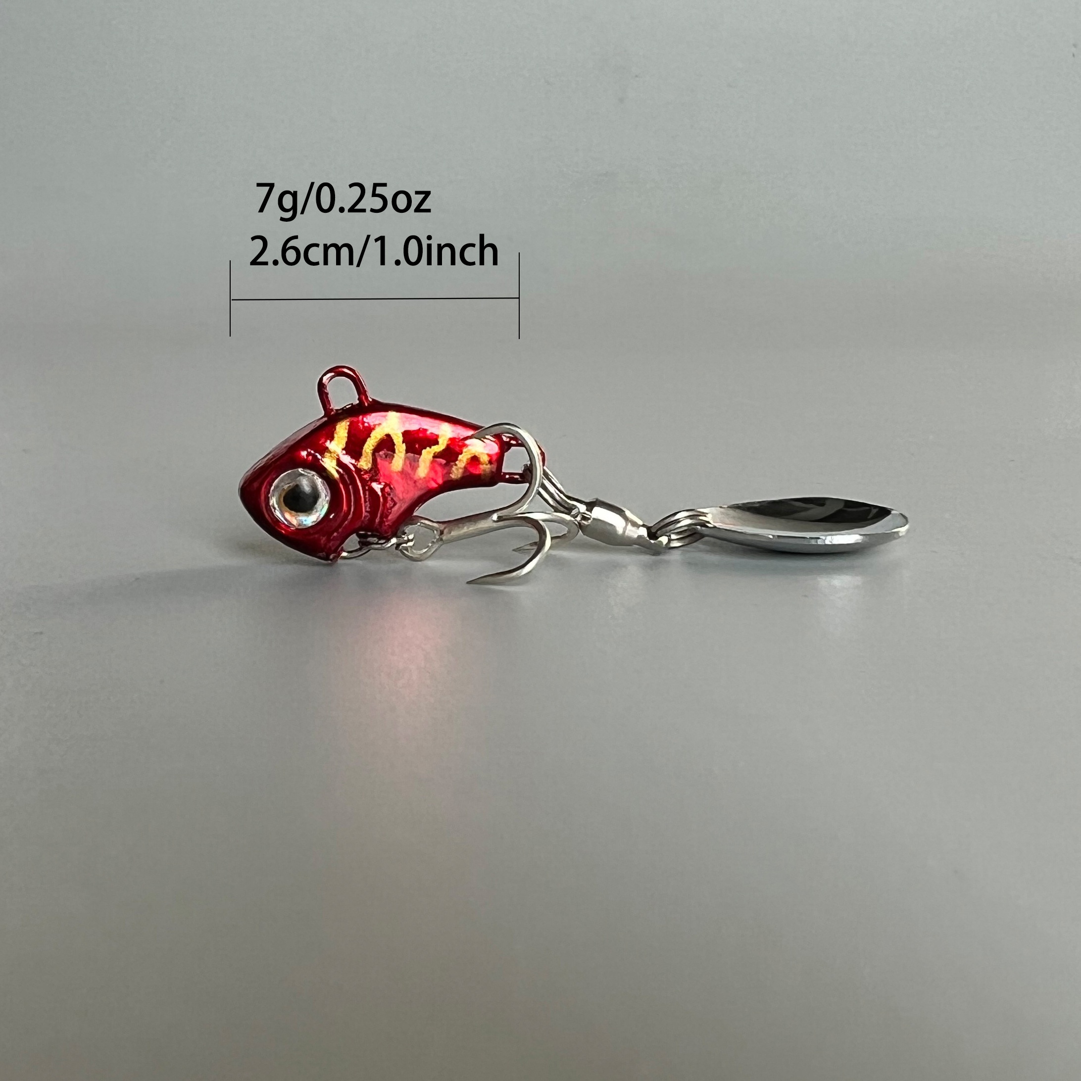Vieux Leurre De Pêche Métal - Cuiller Vintage - Poisson Tous Eaux Douces - (22849)