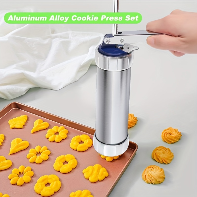 Aluminum Cookie Maker Press Kit Manual Churros Maker Machine - Temu