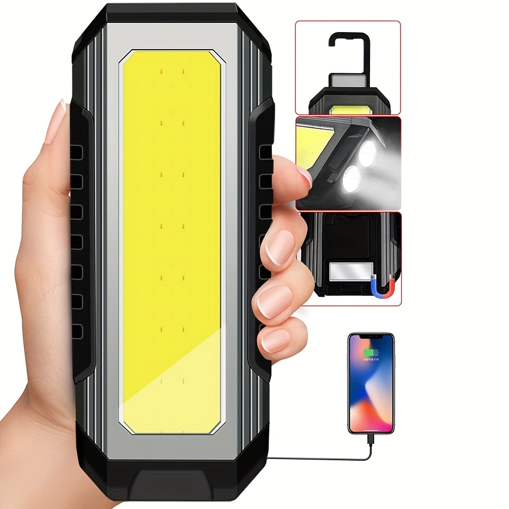 Lampe de sécurité à LED magnétique à clipser - Clip On Feux de nuit  magnétiques, veilleuse pour chien, lumière de randonnée de camping USB et  accessoires de course