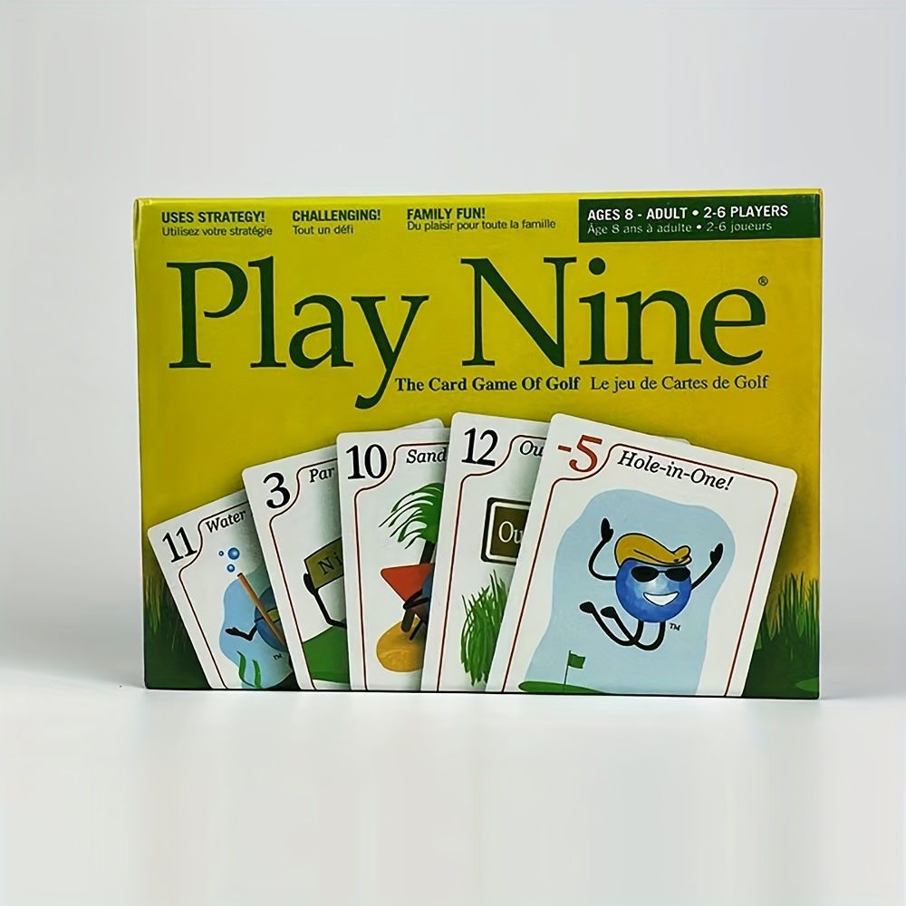 Play Nine: The Card Game Of Golf, 2 Pack Bundle