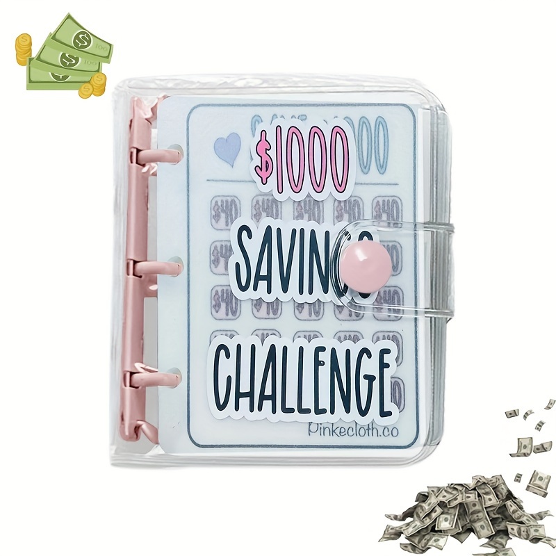 Carpeta Desafíos Ahorro 1000 Carpeta Ahorro Dinero Libro - Temu