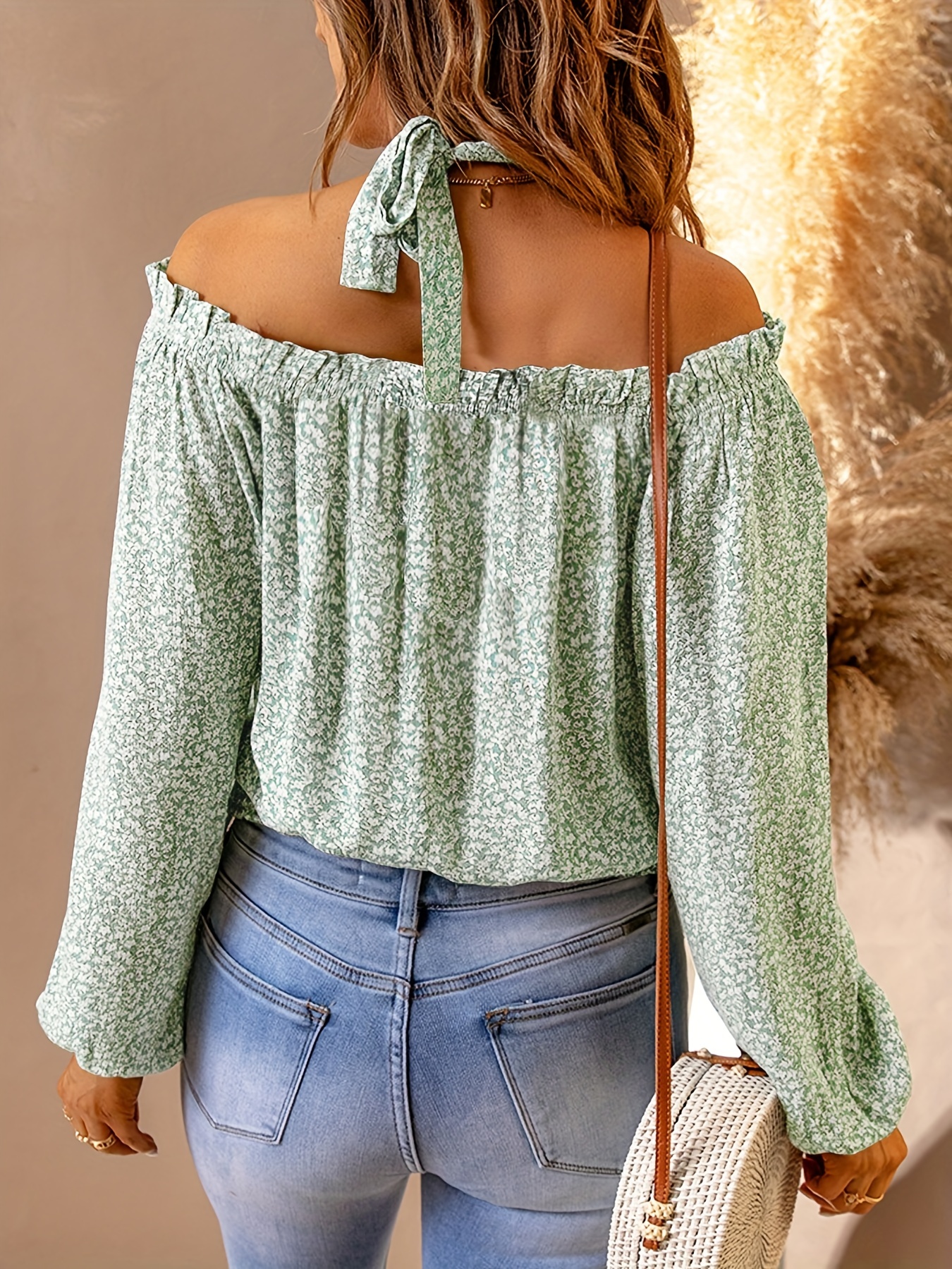 This Is The Time Green Ditsy Floral Blouse – Shop the Mint