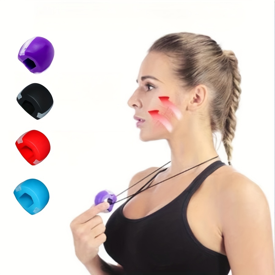 PersonalhomeD Jaw Exerciser Facial Chewer Chews 2pcs Muscle Training  Trainer Jawline Shaper Face Slimmer