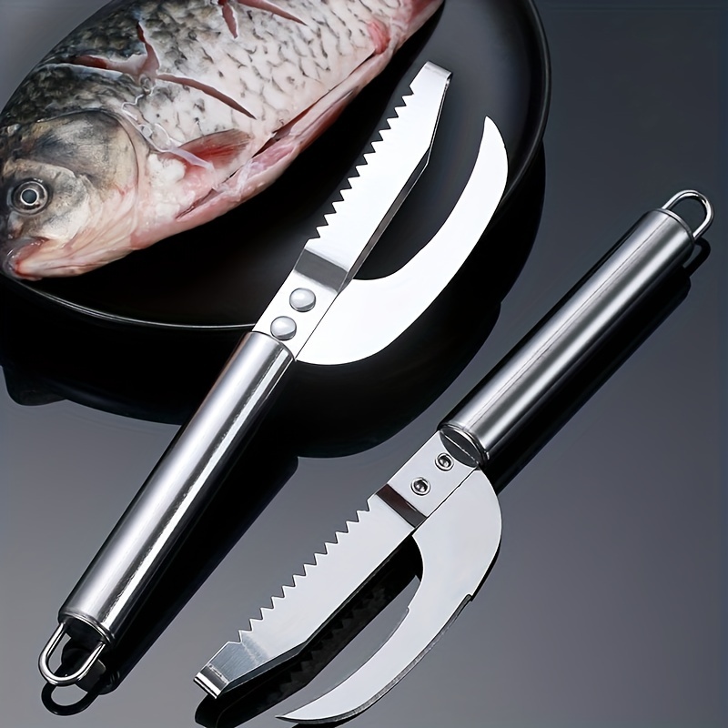Stainless Steel Fish Scale Knife Cut