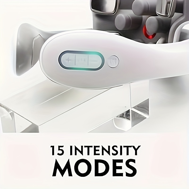 Smart Neck Massager Low Frequency Pulse Cervical Electric Massagers  Relaxation Physiotherapy Hot Compress Vibration Massage