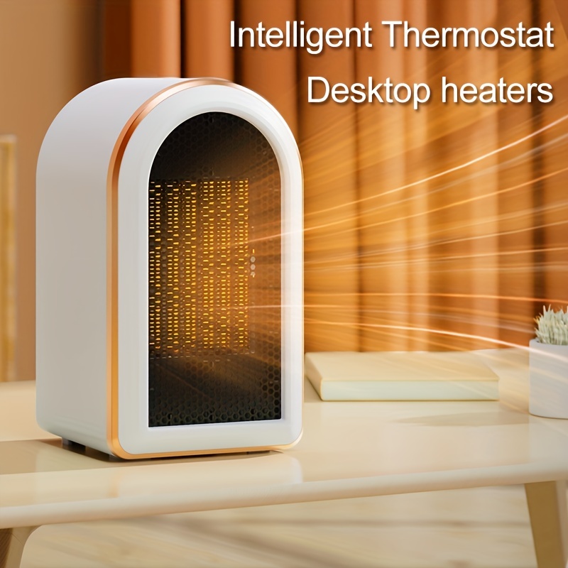 Radiateur électrique, chauffage d’appoint avec modes de chauffage 1200w /  800w Radiateurs portables en céramique enfichable pour thermostat réglable  à