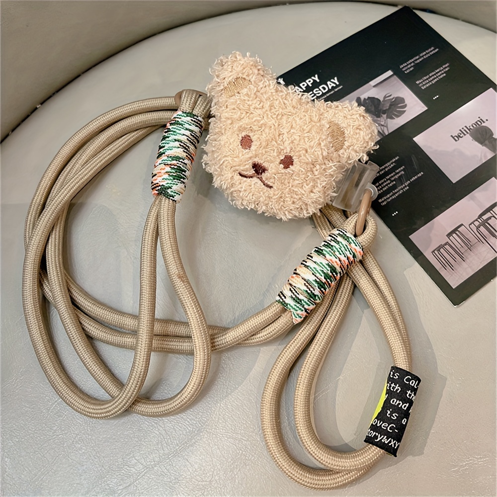 Teddy Bear Fuzzy Plush Shoulder Bag