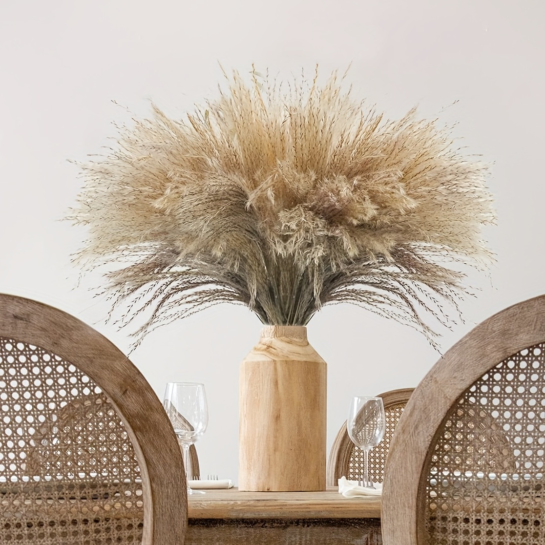 30pcs Pampas grass Plantas Pampas Secas Pomposas Decoración - Temu