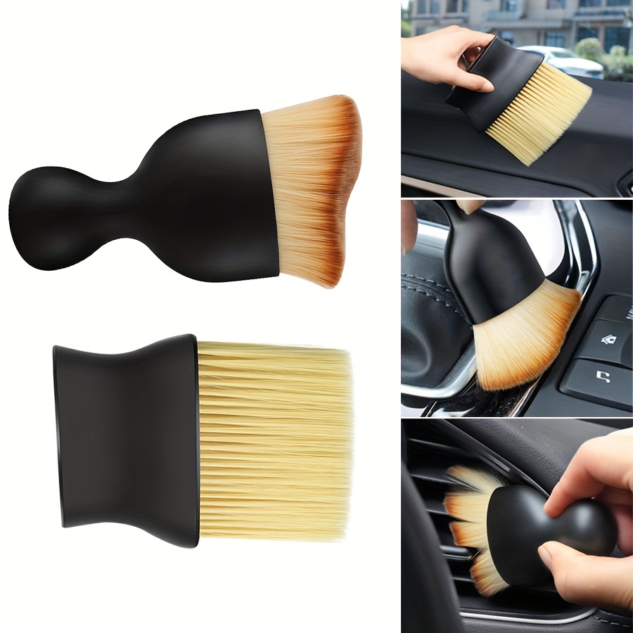 Car Interior Dust Brush Soft Bristles Detailing Brush Dusting