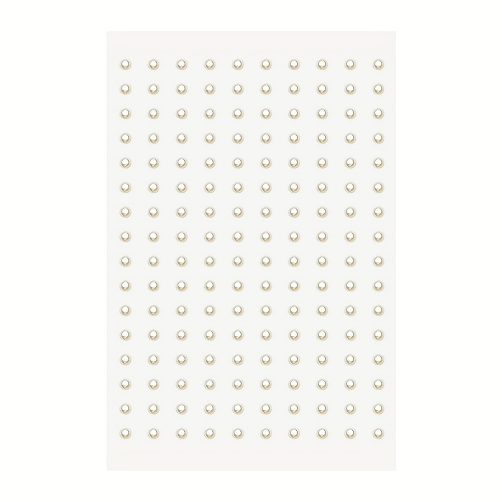  2744 Pcs Hair Pearls Stick On, Self Adhesive Pearl Stickers,  Pearl Stickers for Crafts, Stick On Pearls, Hair Face Gems, Face Pearls,  Beige Pearl Stickers for Makeup Nail DIY Crafts,Assorted Size