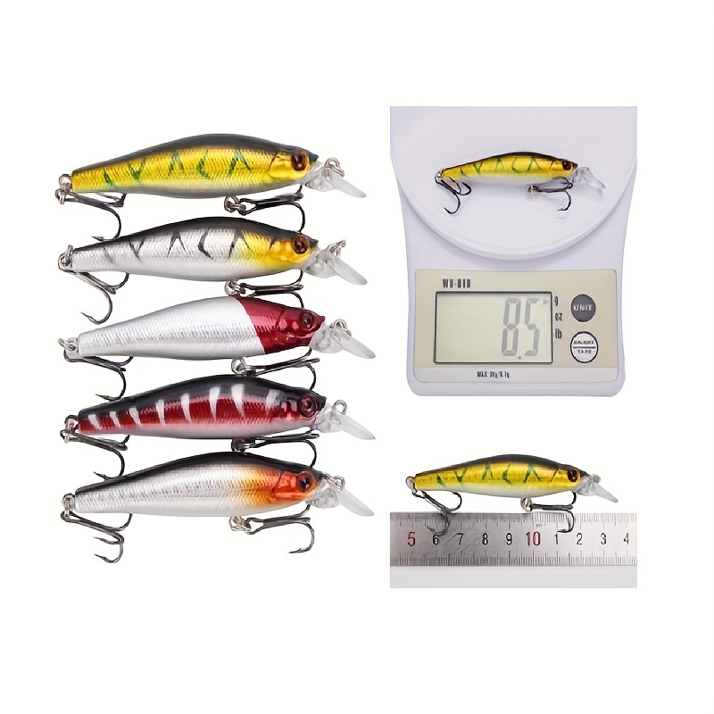 Micro Knife Minnow Fishing Lure Bait Artificial Plastic - Temu