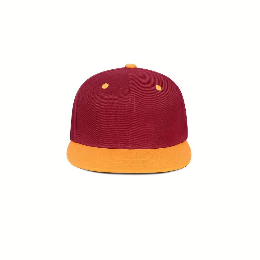 Men's Flat Brim Fitted Sports Cap