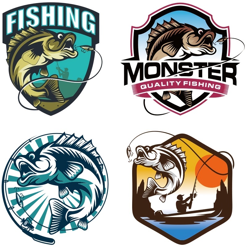 Outdoor Fishing Stickers Perfect For Laptops Motorcycles - Temu