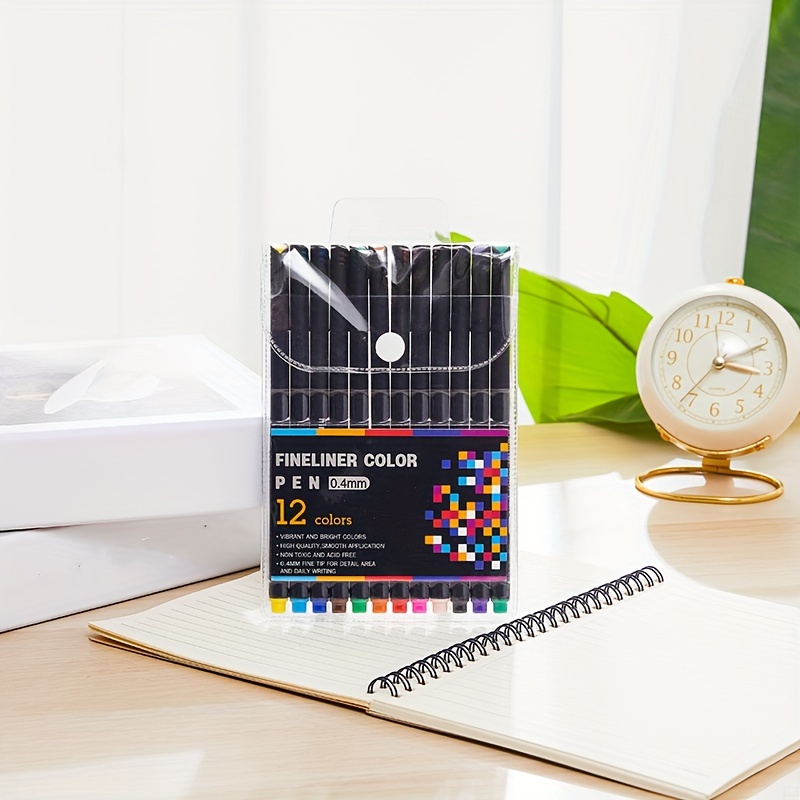 STA 6500 Fineliner 26 Colors Journal Planner Writing Note Drawing Colored  Pens