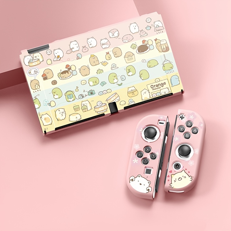 Nintendo Switch OLED Cinnamoroll TPU Funda Suave Carcasa NS Consola De  Juegos A Prueba De Golpes Para Accesorios