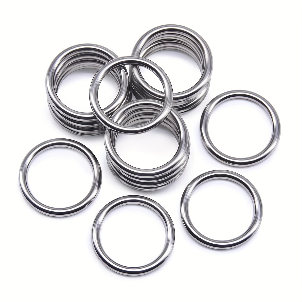 Metal O Rings Non-Welded O-Ring Buckle for Craft Belt Purse Bag