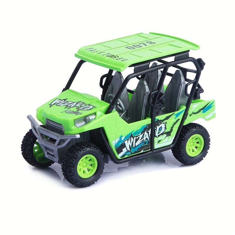 Children's Toy Terrain Vehicle Golf Cart Model Pull Back - Temu