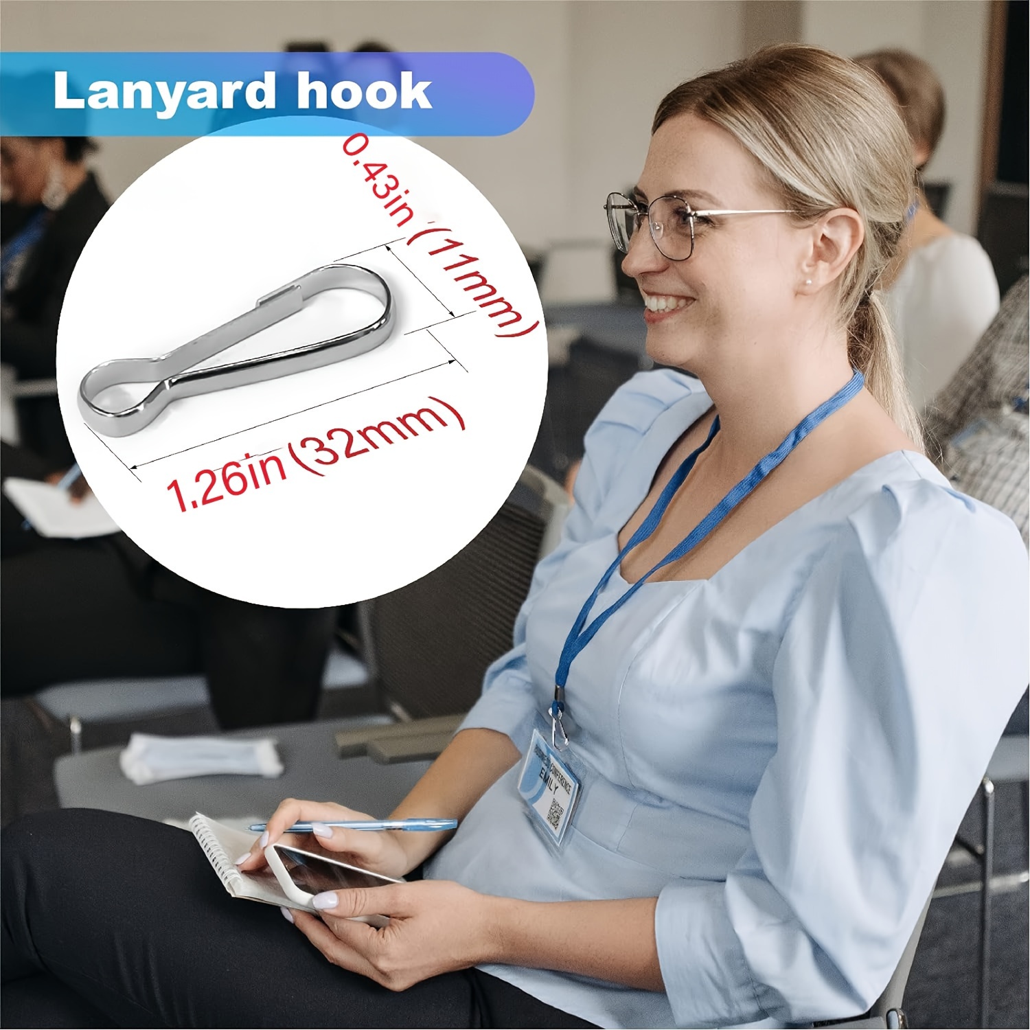 Keychain Lanyard Clips Lanyard Hooks Premium Clasps Hooks - Temu