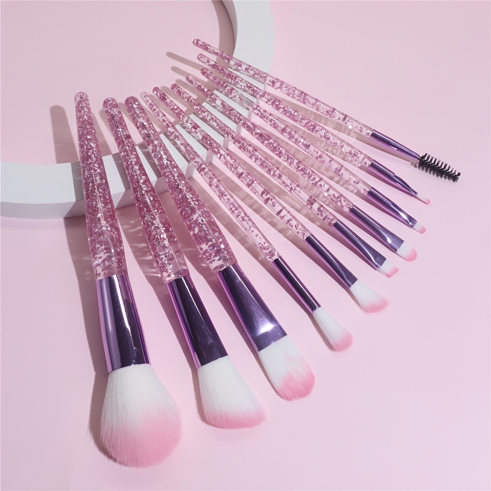 Pro Makeup Brush With Soft Bristles Powder Brush For Blush - Temu