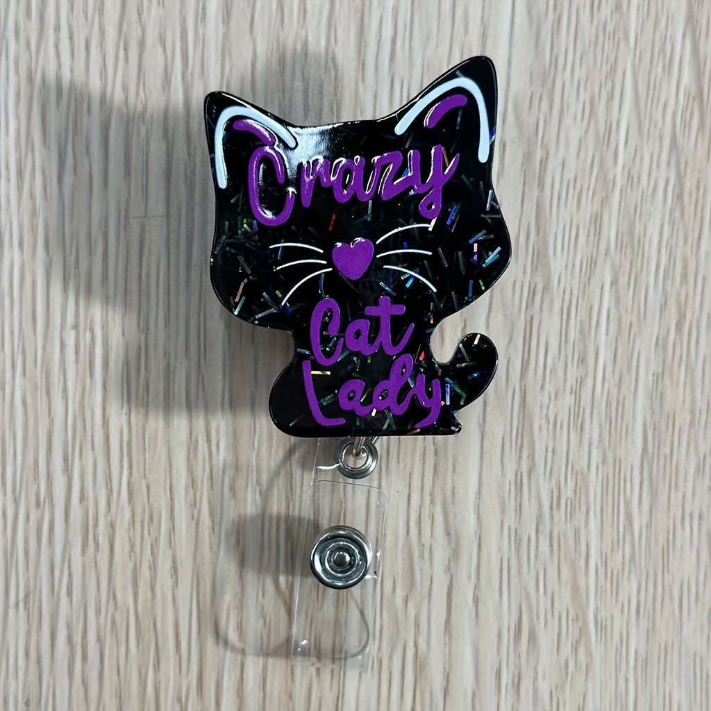 Kitten Badge Reel 