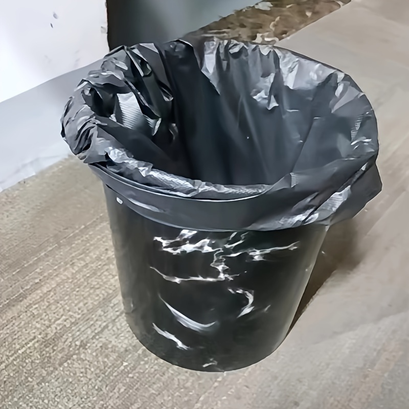 100 pièces sac poubelle jetable noir stockage de cuisine - Temu Canada