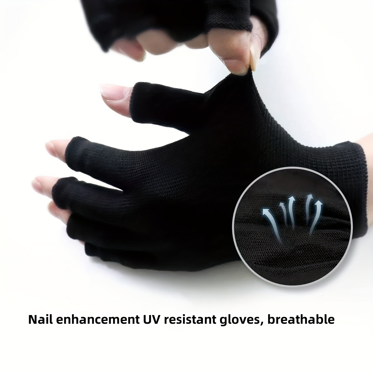Professional Uv Protection Gloves Gel Nail Lamp Manicures - Temu United  Kingdom
