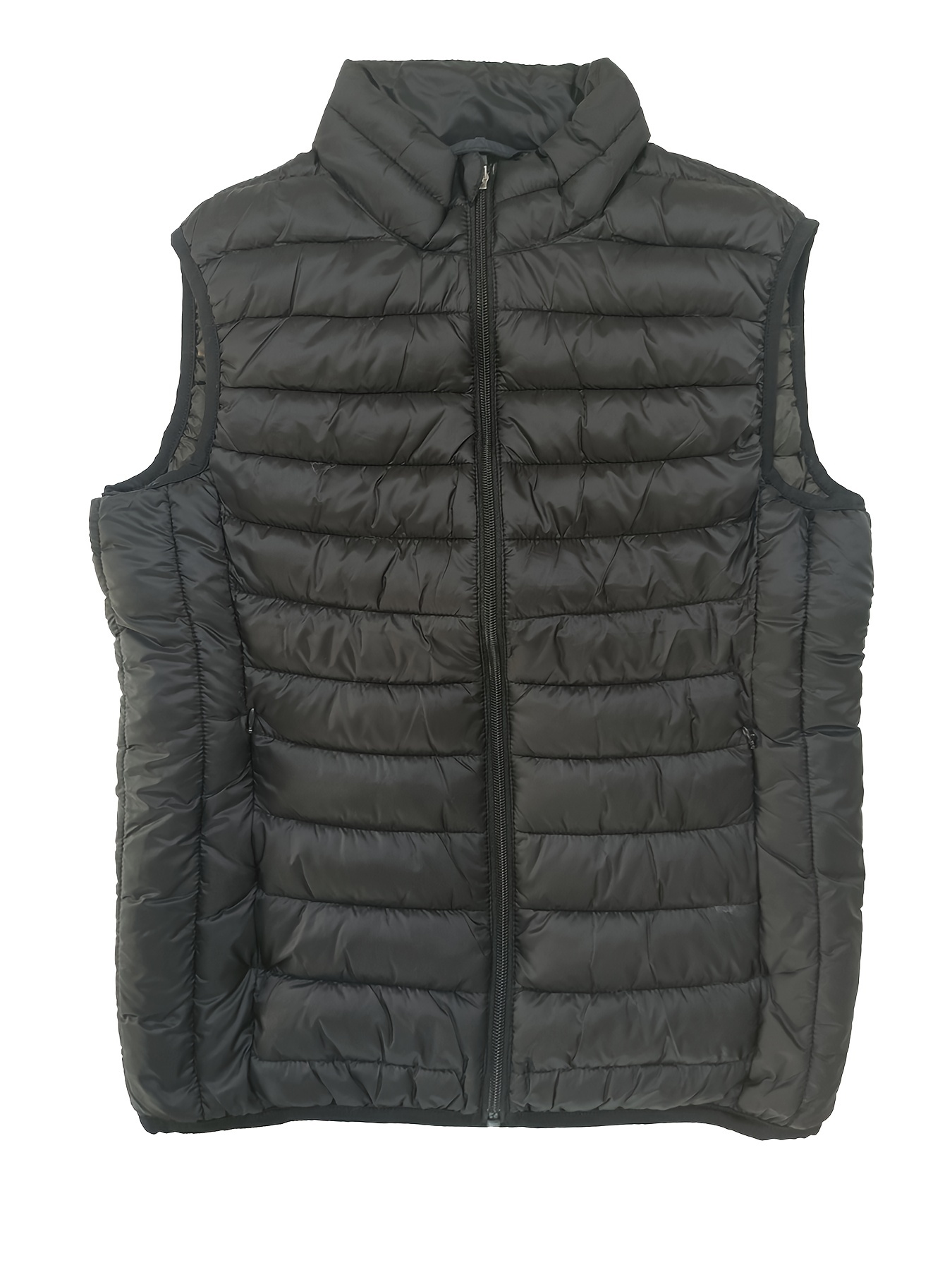 Windproof Thermal Vest Zipper Pocket Men Perfect Running - Temu