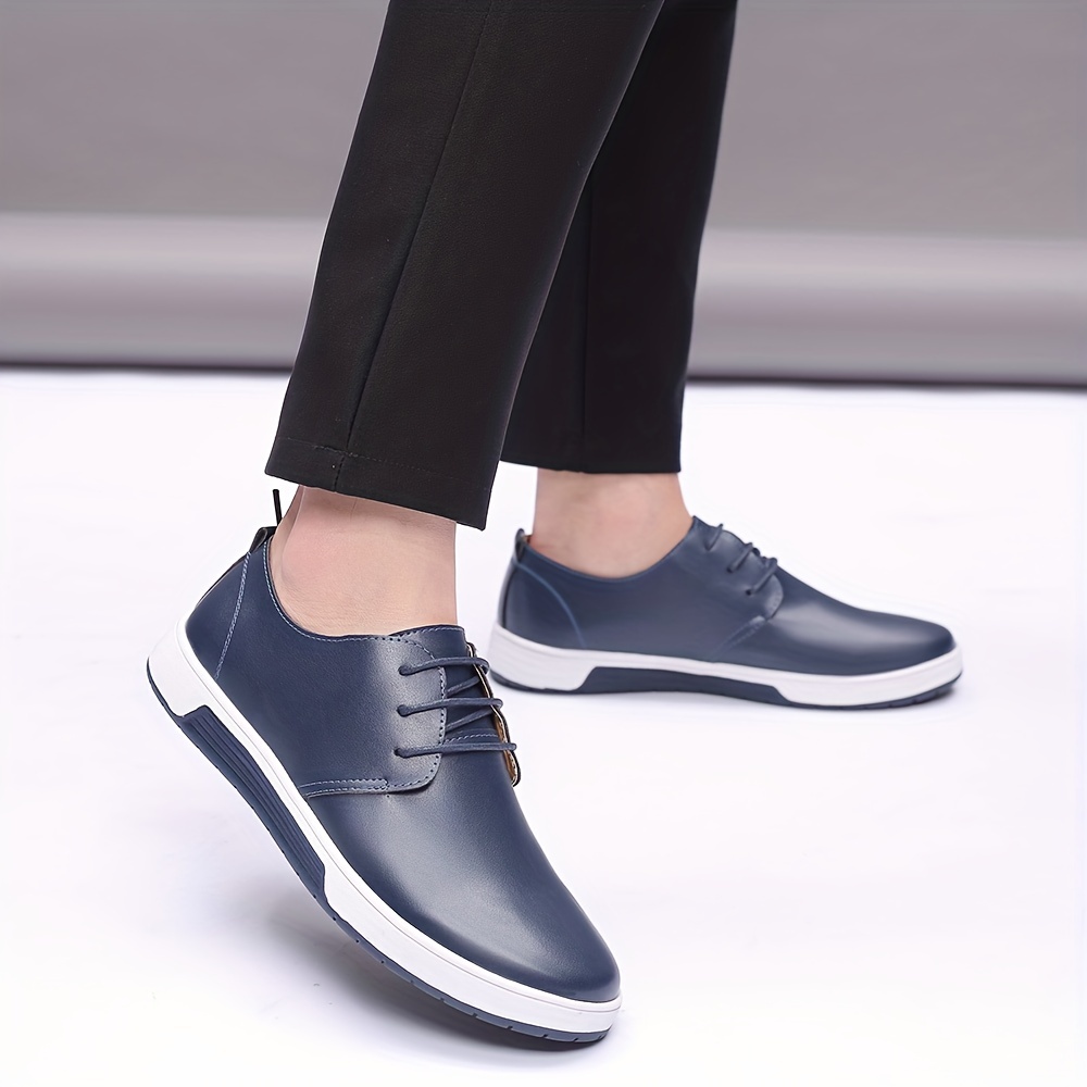 Zapatos deportivos Oxford de vestir casuales para hombre, zapatos de  negocios con punta de ala de malla, zapatos de vestir ligeros y  transpirables