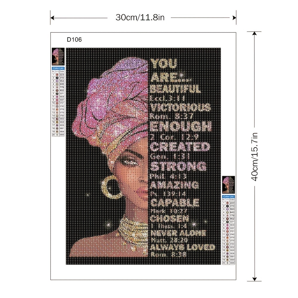 1 Set 5D Diamond Painting Kit For Adults, DIY Full Round Diamonds, Home Relax Decoration And Wall Crafts (15.7x11.8 /11.8x7.9 Inches)