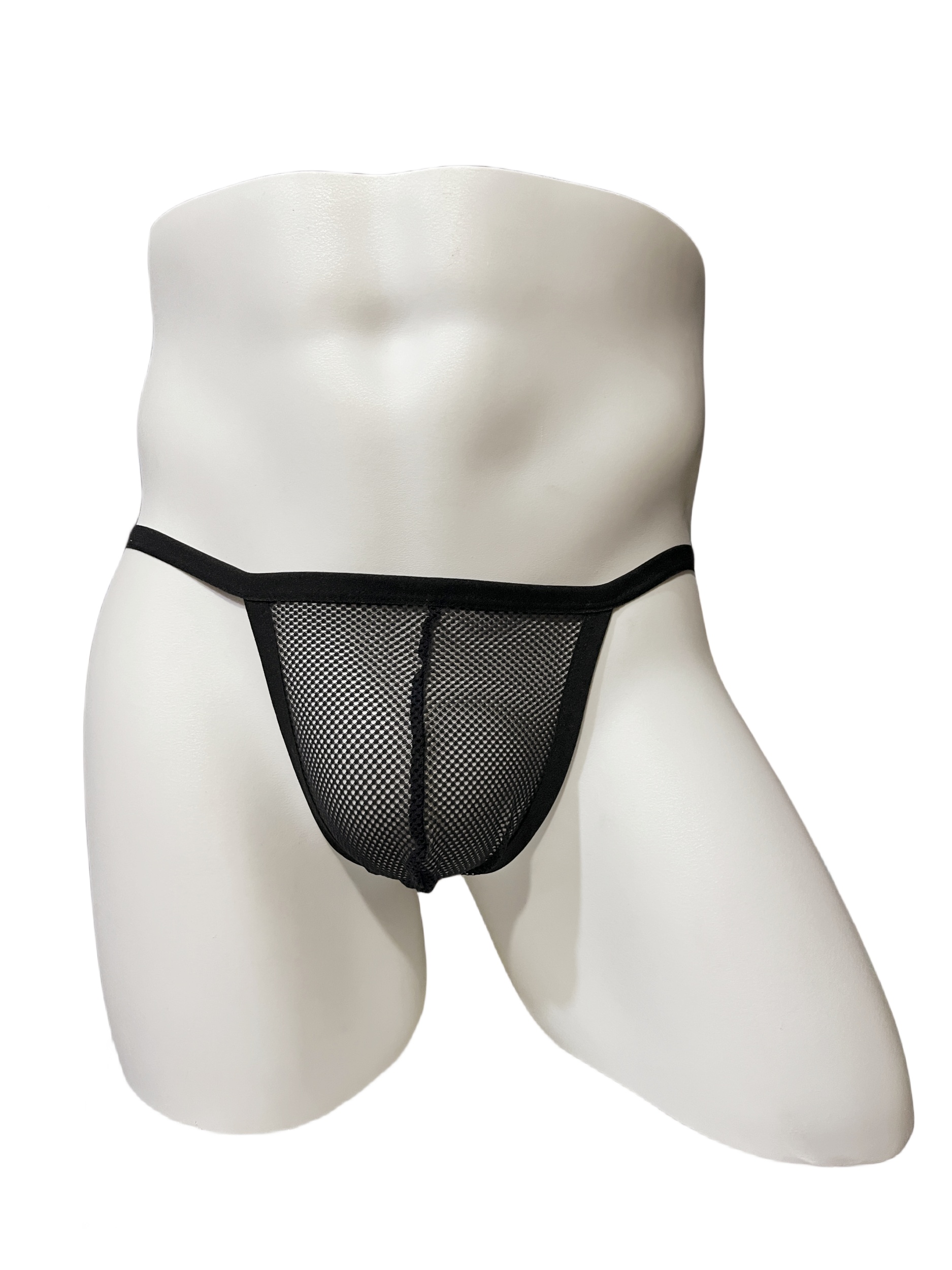 Detwen Men's Underwear with Pouch Mesh Tangas Mini Briefs