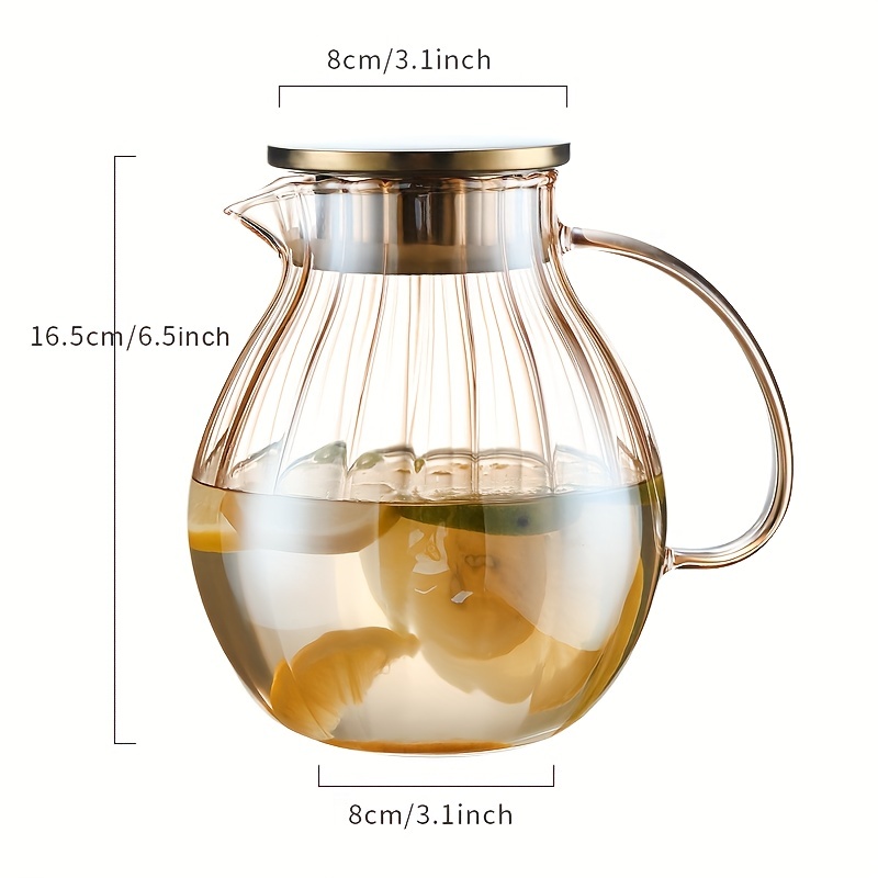 Cold Water Kettle Glass High Temperature Resistant Kettle - Temu