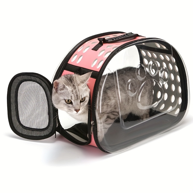 Pet Carrier Bag Travel Bag for Cats and Small Dogs Cozy Bed