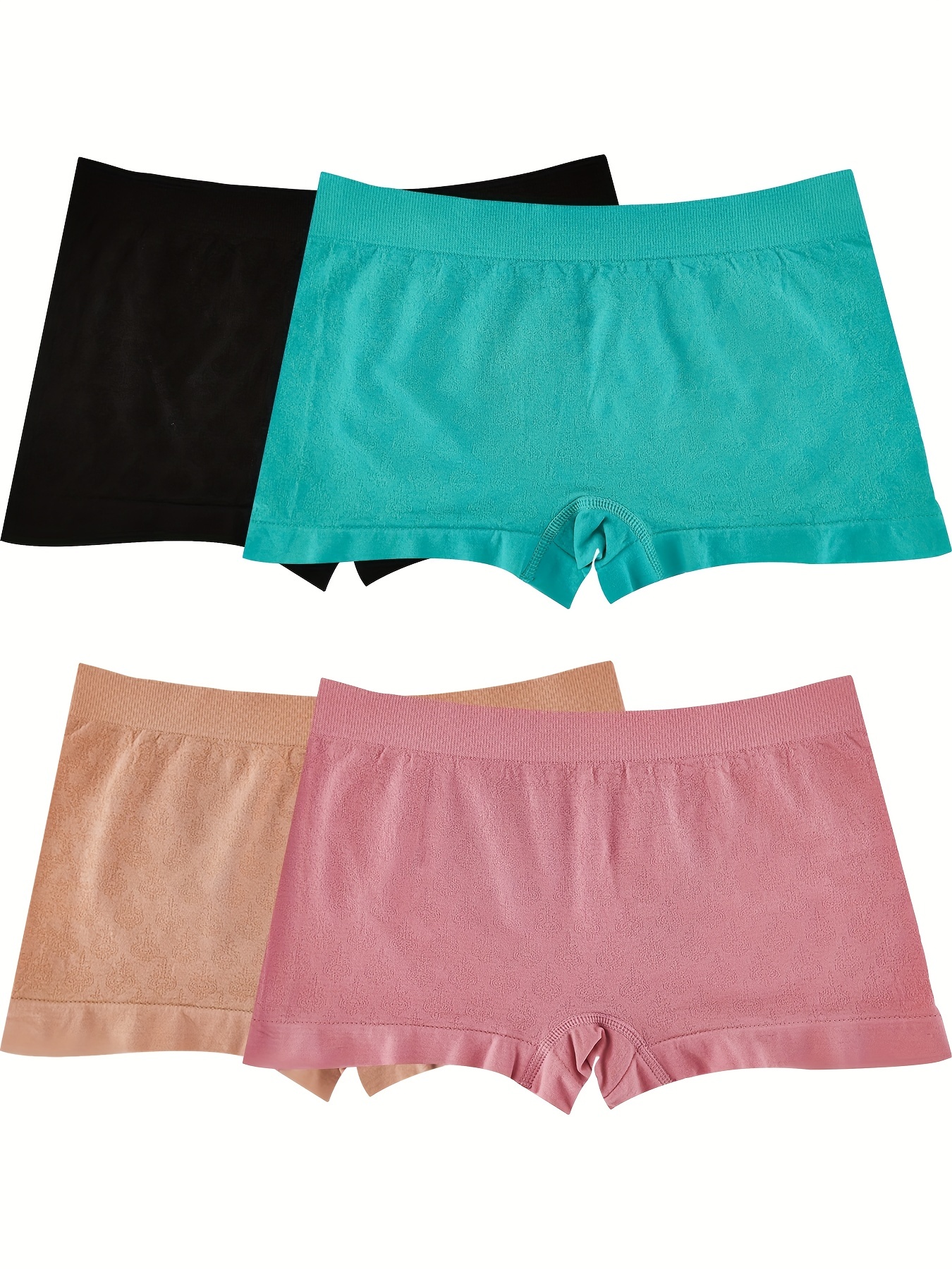 Soft No Show Boyshort Underwear Women Soft Seamless Panties - Temu