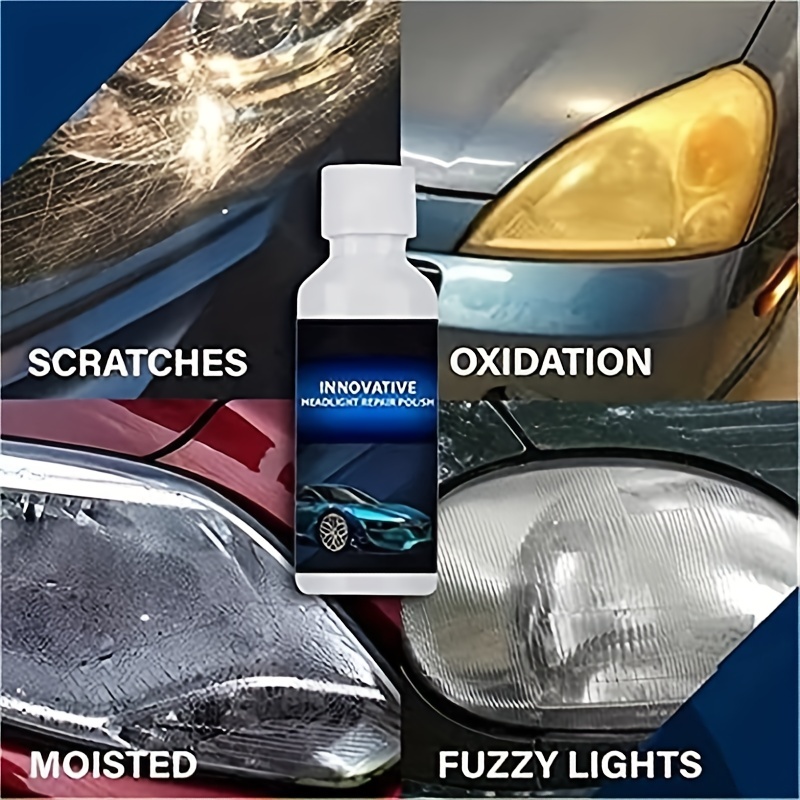 1pc 50ml Car Headlight Repair Solution, Headlight Crystal Plating