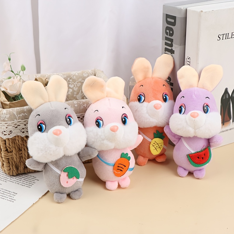 Cartoon Rabbit Plush Toy Children Toy Doll Keychain For Boys And Girls, 90  Days Buyer Protection