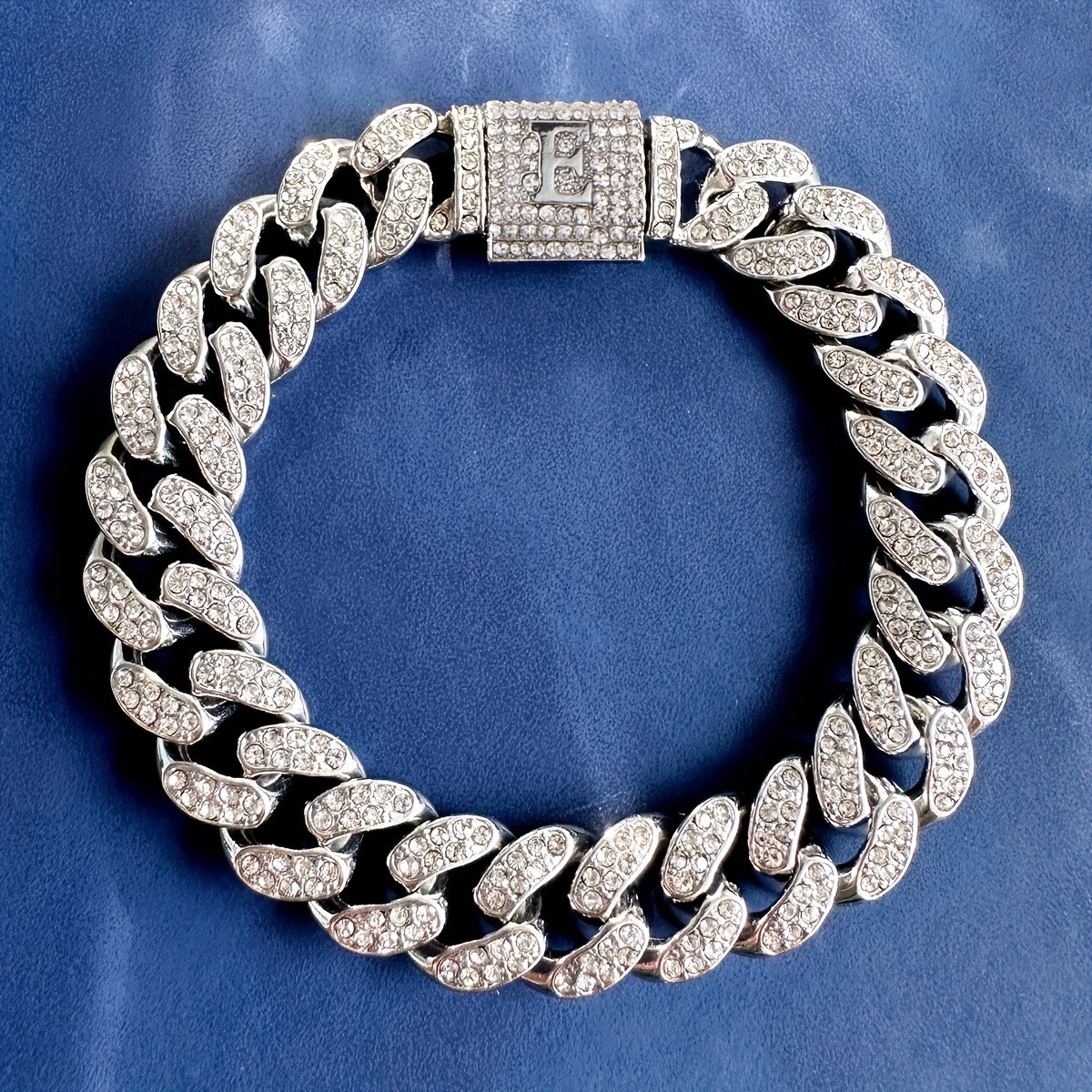 Silver iced deals out bracelet